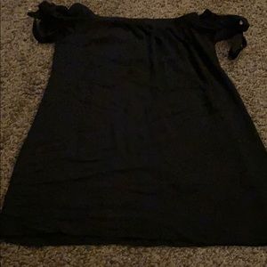 SHEIN black off shoulder dress